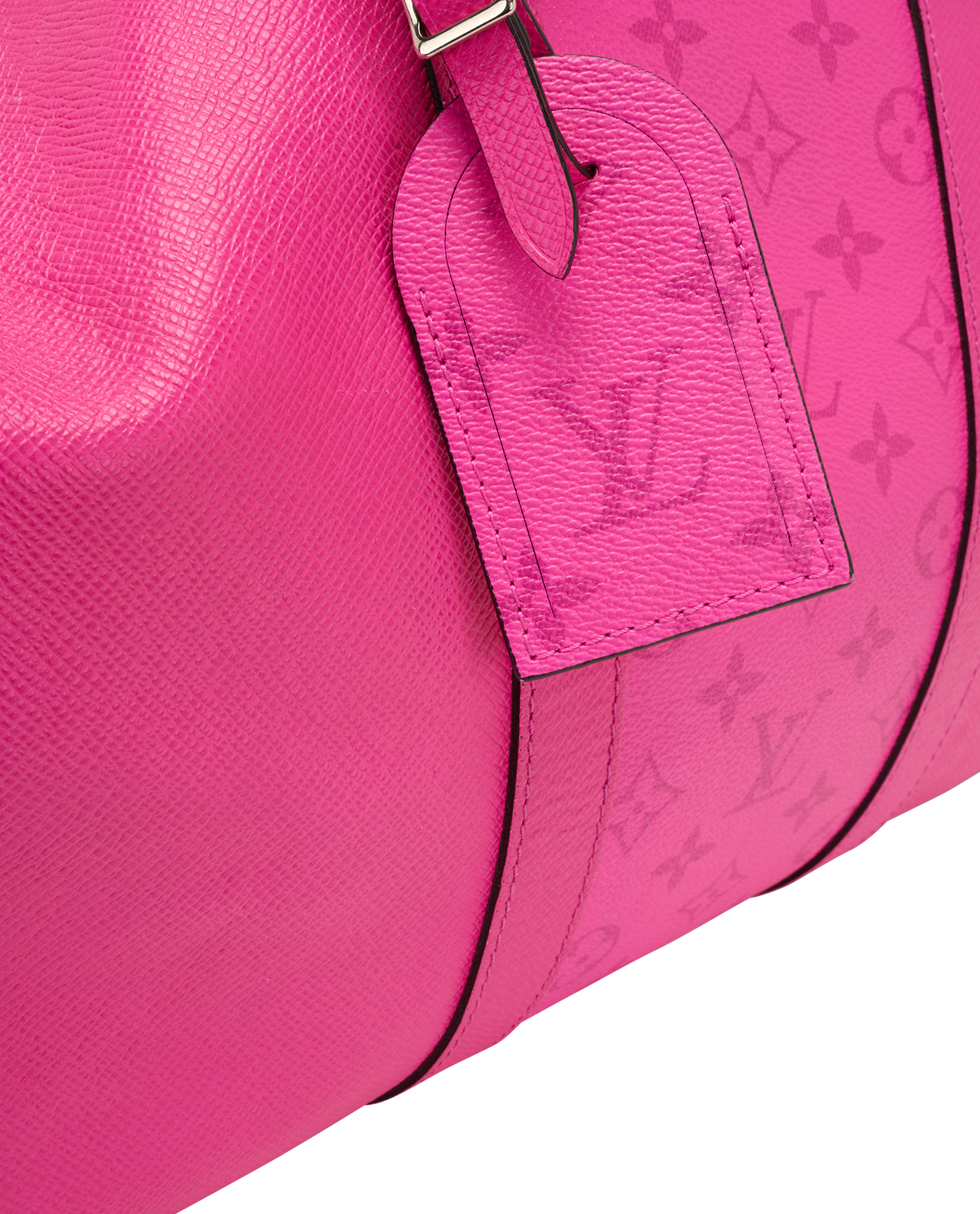 Keepall Bandouliere 50, &pound;2,200, Handbags, Pink, Taigarama, Other view